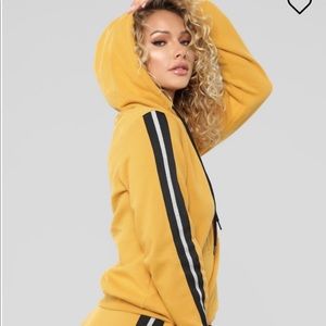 Study Sesh Pullover Hoodie - Mustard